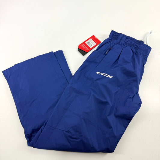 New Royal Blue CCM Youth Hockey Warm Up Pant | Youth L | #888600323565
