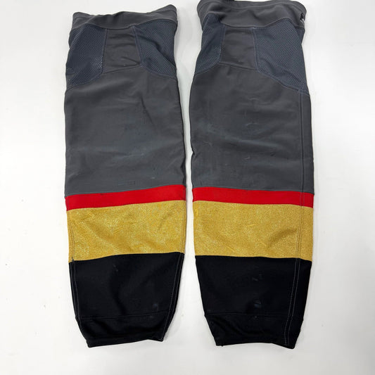 Used Grey Vegas Knights Adidas Socks | Senior Large | AB889