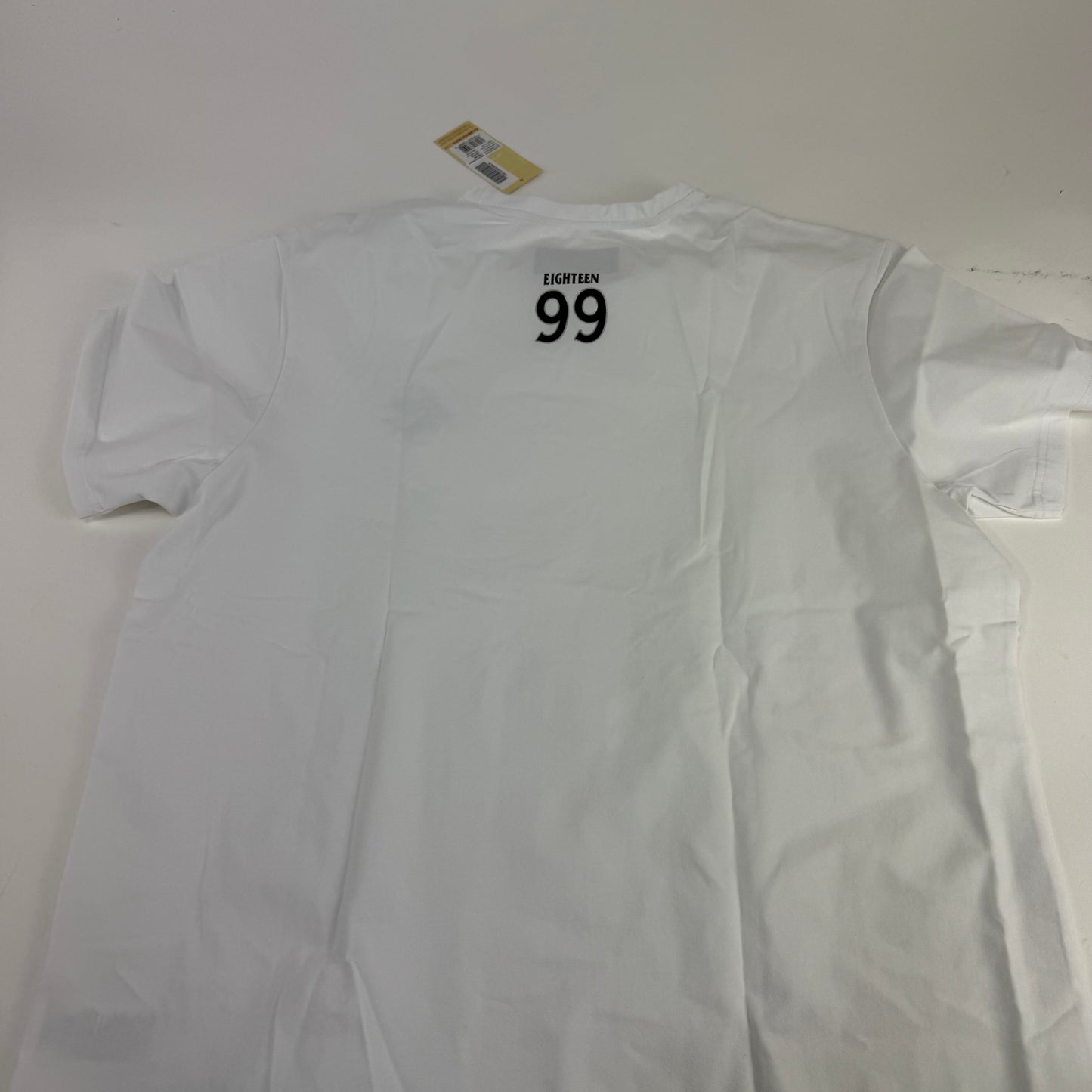 New CCM White Monochrome Short Sleeve Emblem Tee | Senior XXL | #191520735500 - Top Flight Hockey