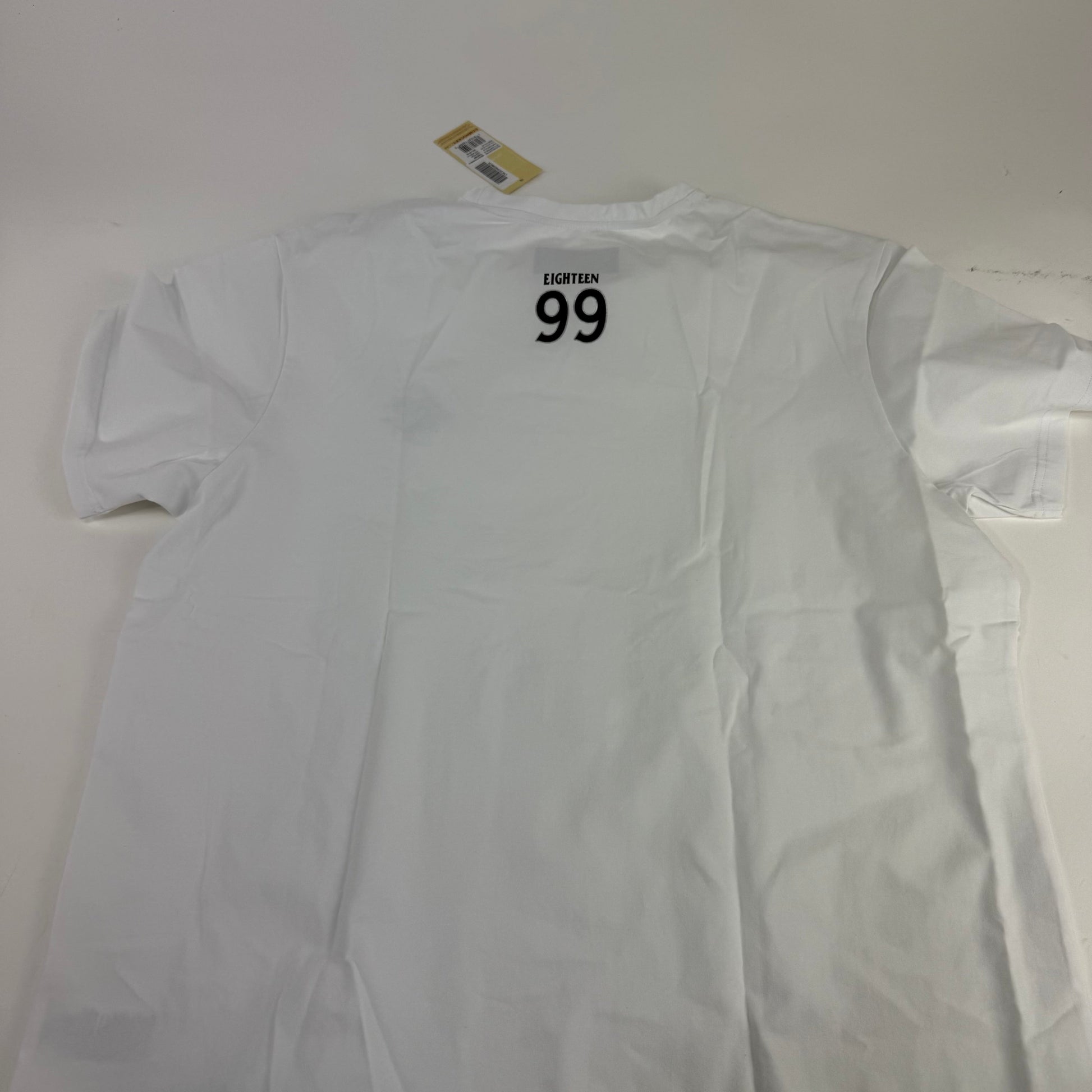 New CCM White Monochrome Short Sleeve Emblem Tee | Senior XXL | #191520735500 - Top Flight Hockey