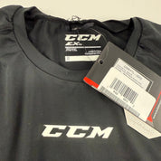 New Black Youth Short Sleeve Body Fit Shirt | Youth XL | #191520520120 - Top Flight Hockey