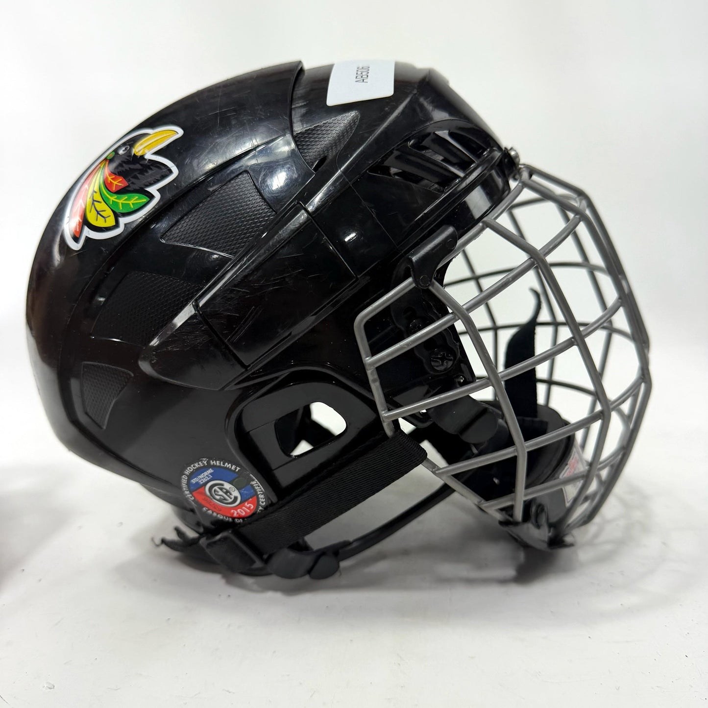 Used Black CCM FL40 Helmet Cage Combo | Senior Small | AB506