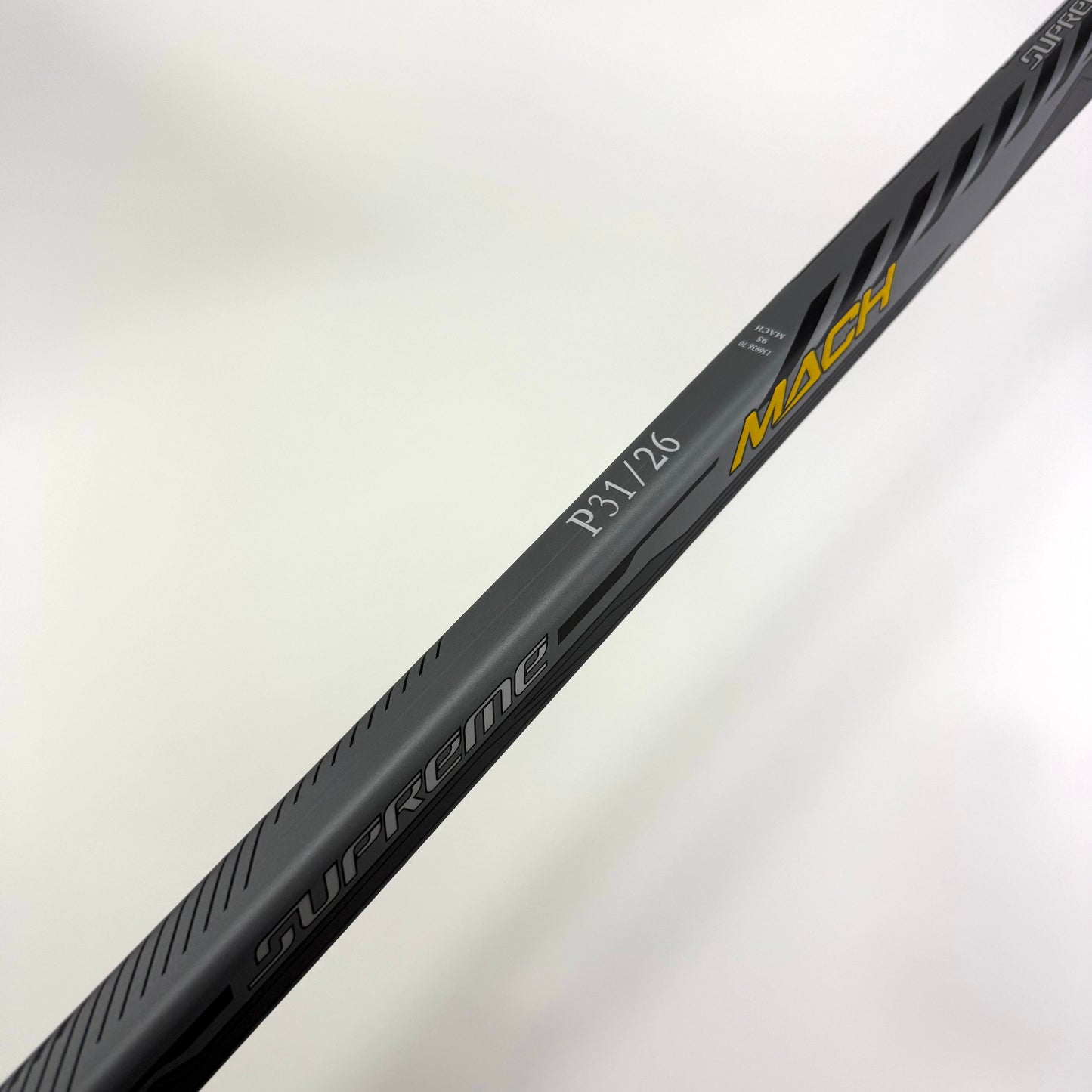 New Regular Bauer Supreme Mach Goalie Stick | 26" Paddle P31 Curve | #A455