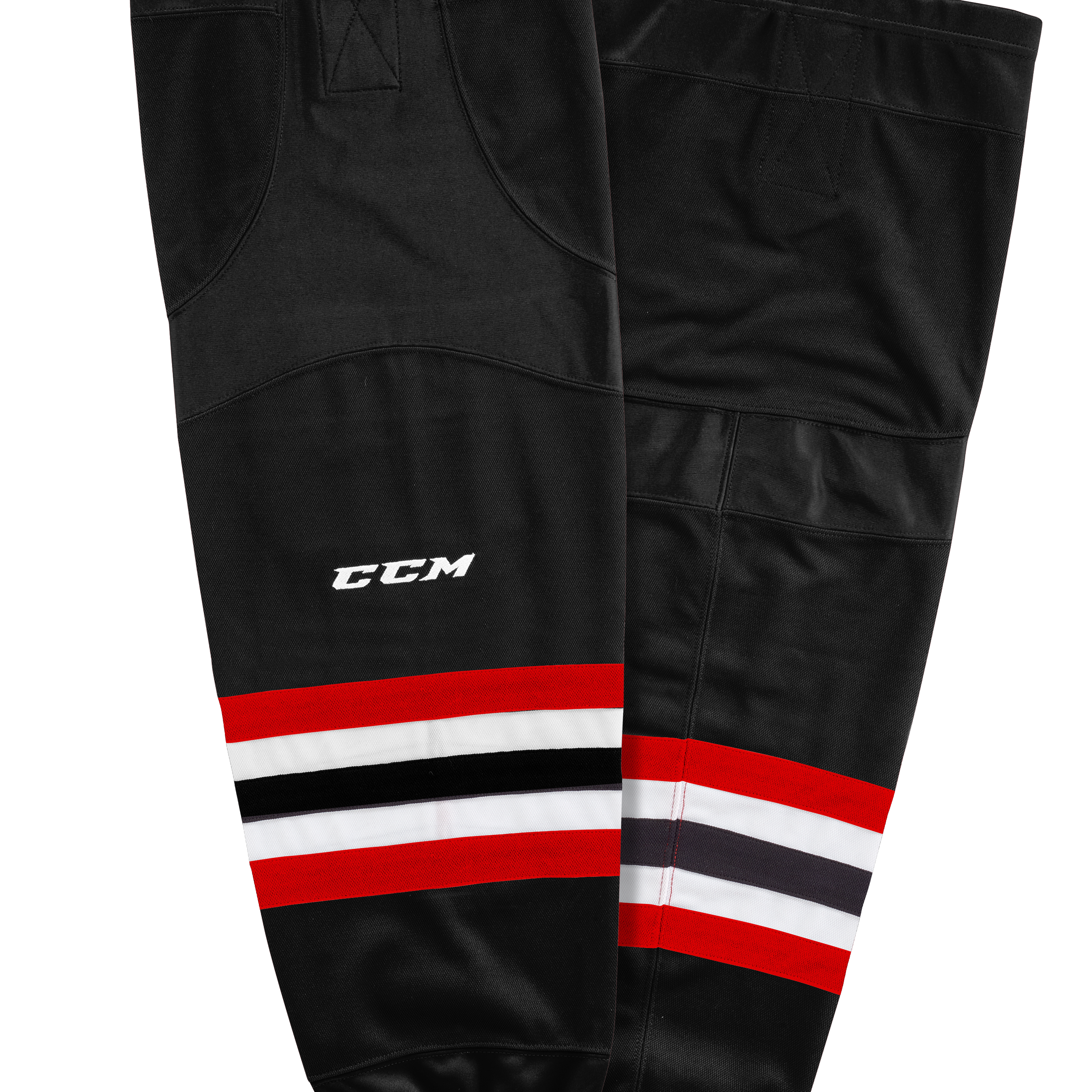 New CCM Black Quicklite Game Socks | Junior | #191520008390 - Top Flight Hockey