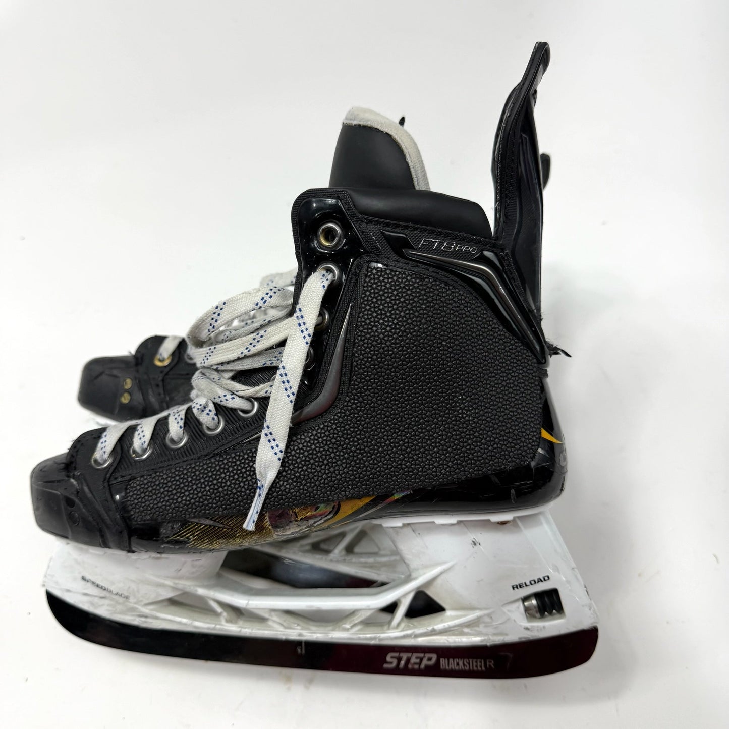 Used Yellow CCM Jetspeed FT8 Pro Skates | Size 8 D | AB691