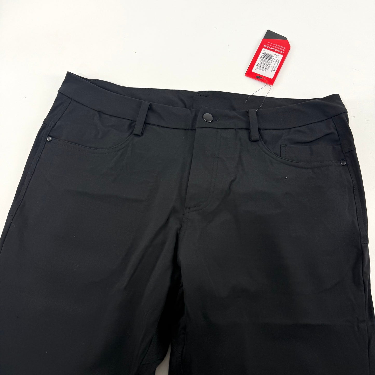 New Black CCM Mens Travel Pant | 36" | #888600717807 - Top Flight Hockey