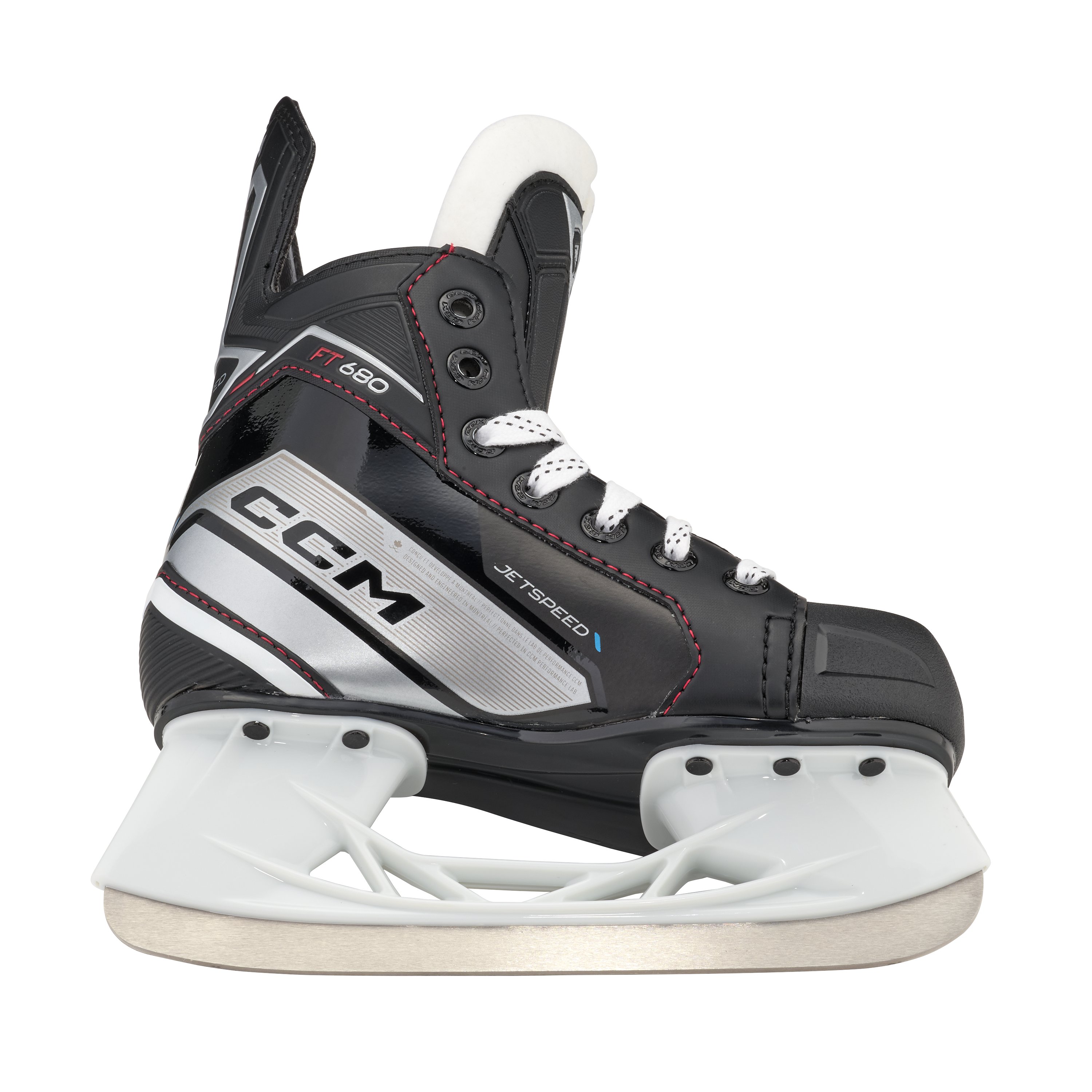 New Youth CCM Jetspeed FT680 Hockey Skates Regular Width Retail Size 12.5