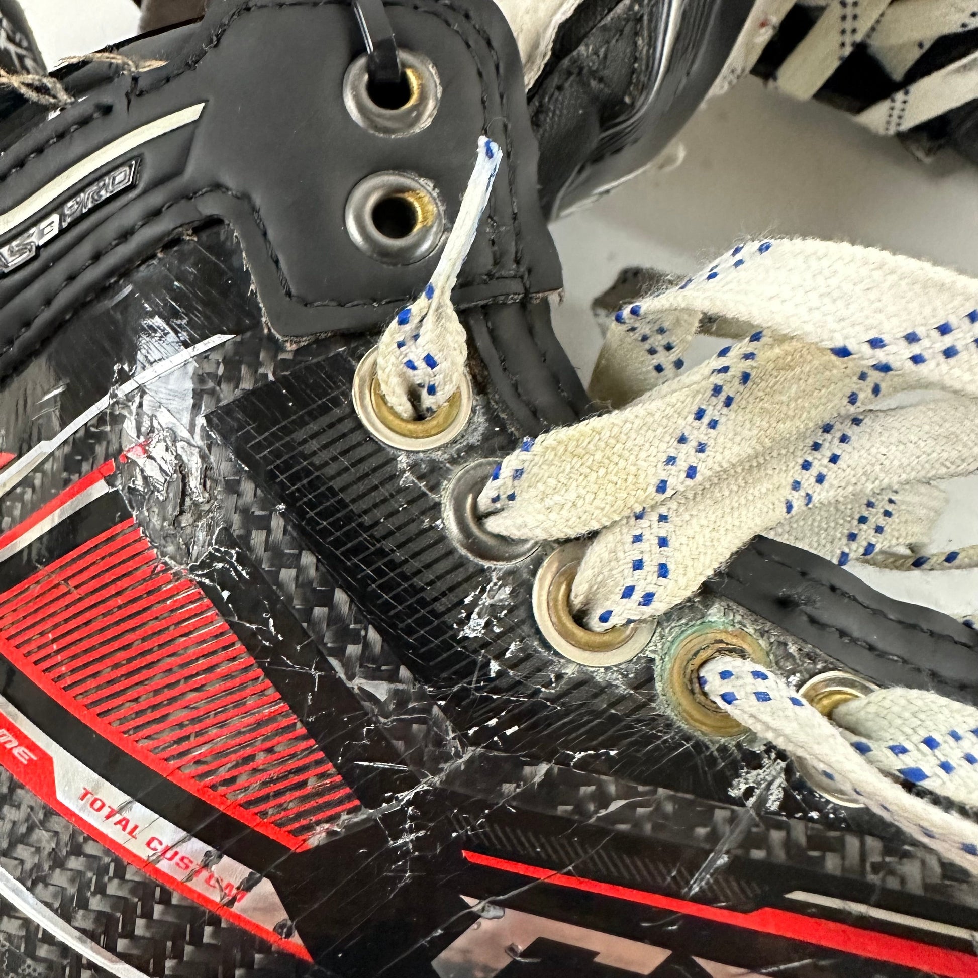 Used Red CCM Super Tacks AS3 Pro Skates | Size 6D | A237 - Top Flight Hockey