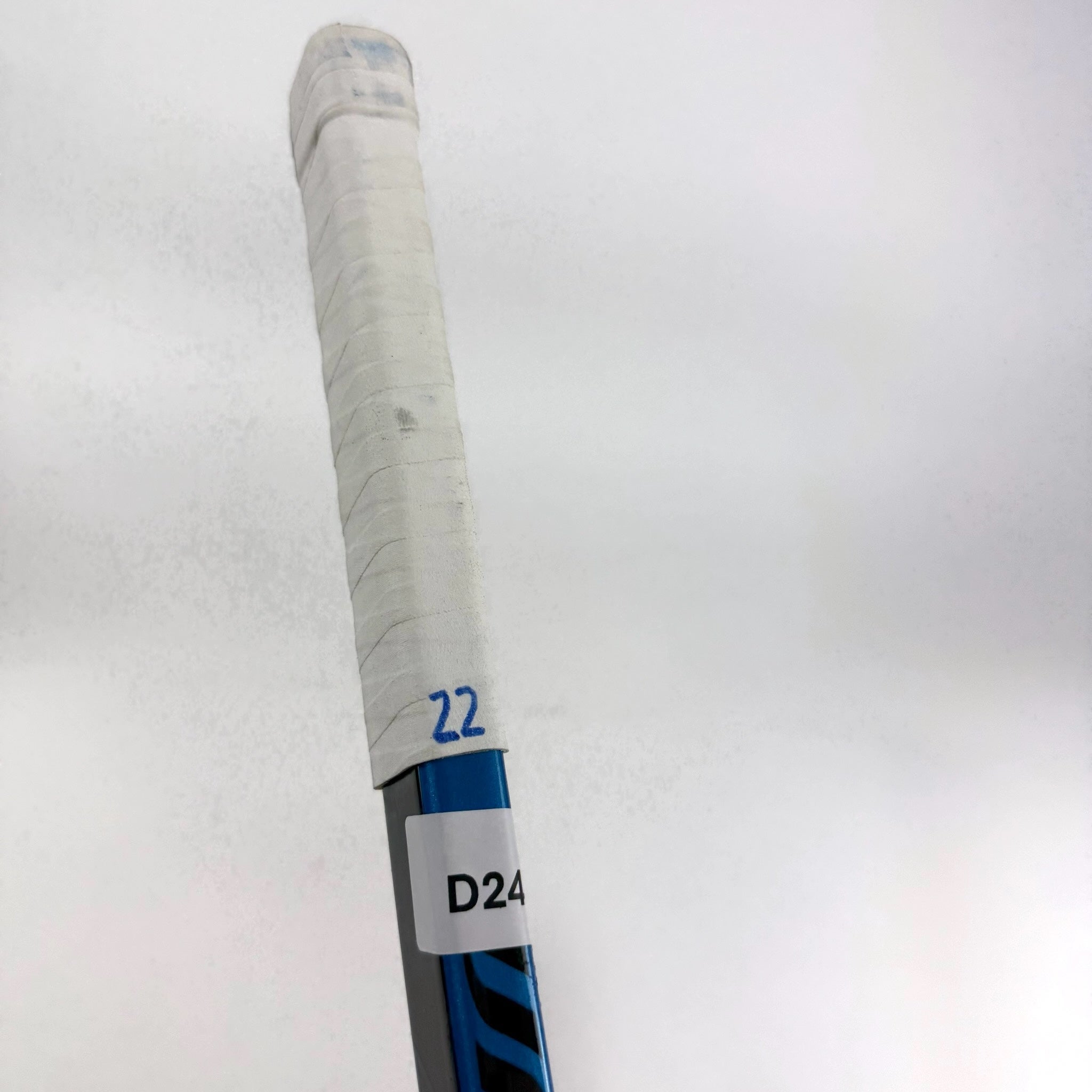 Used Left Blue Warrior Alpha LX2 Pro Stick | 100 Flex Custom Curve Grip | Suter | D248 - Top Flight Hockey