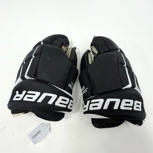 Used Black Bauer Supreme ONE 20 Gloves | 10" | AB401
