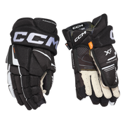 New CCM Black Tacks XF Gloves | 12" | #191520817244 - Top Flight Hockey