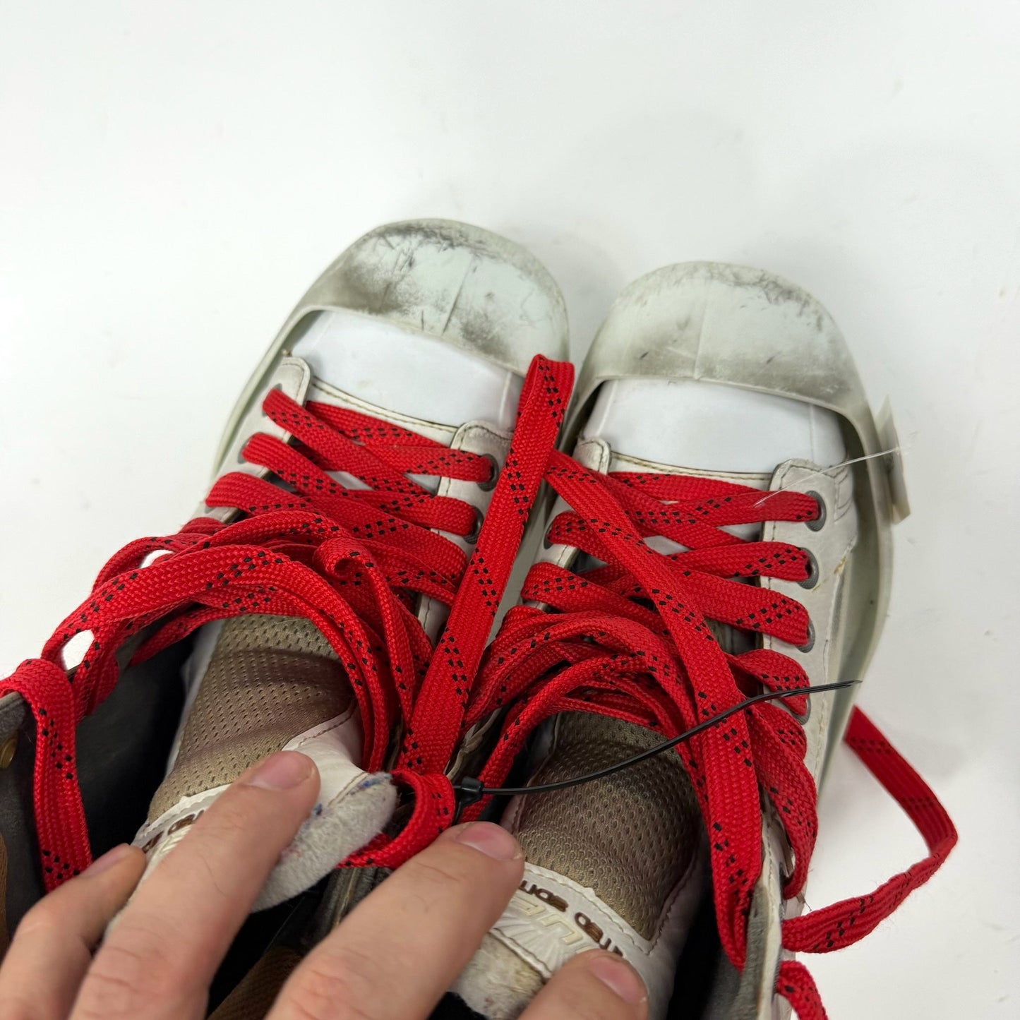 Used White Bauer Supreme One80LE Goalie Skates | Size 5 | AB475