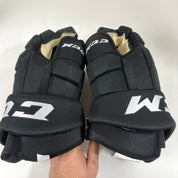 Brand New Black CCM HGTK Gloves Texas Stars 15"