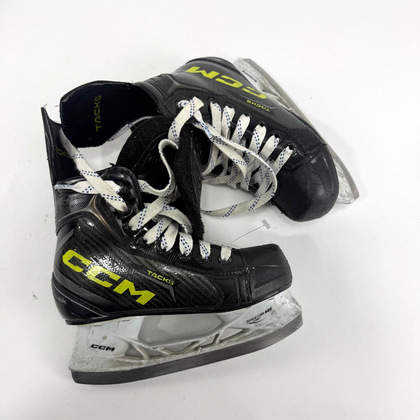 Used CCM Tacks XF Pro Skates | Size Youth 12.5 R | J427 - Top Flight Hockey