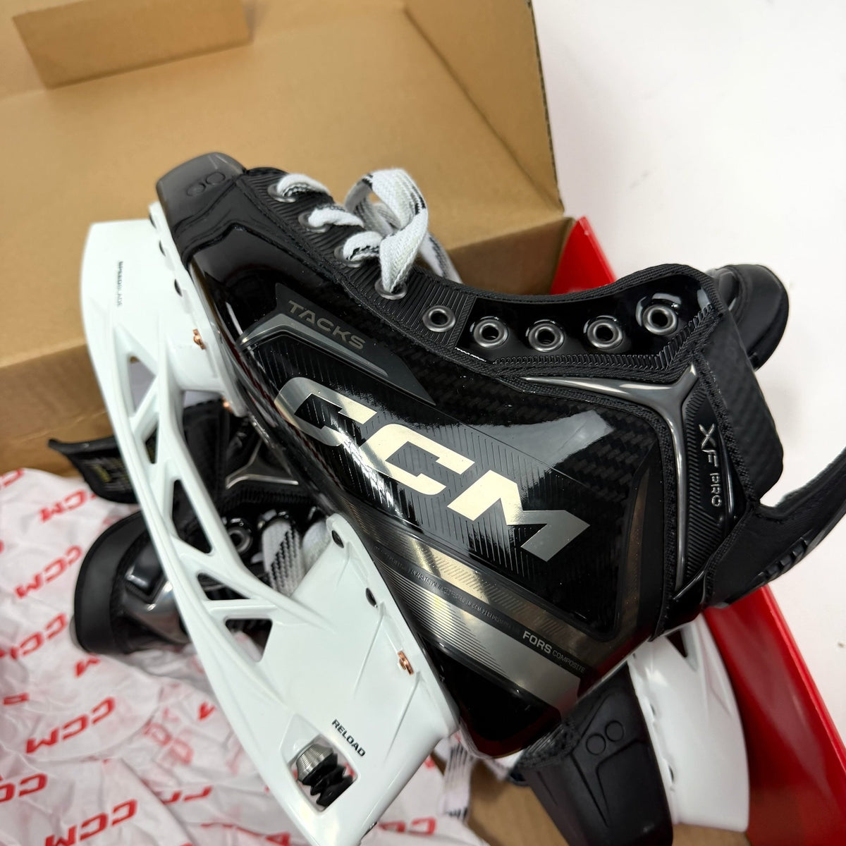 New CCM Tacks Xf Pro Skates | 5.5 R | AB100 - Top Flight Hockey