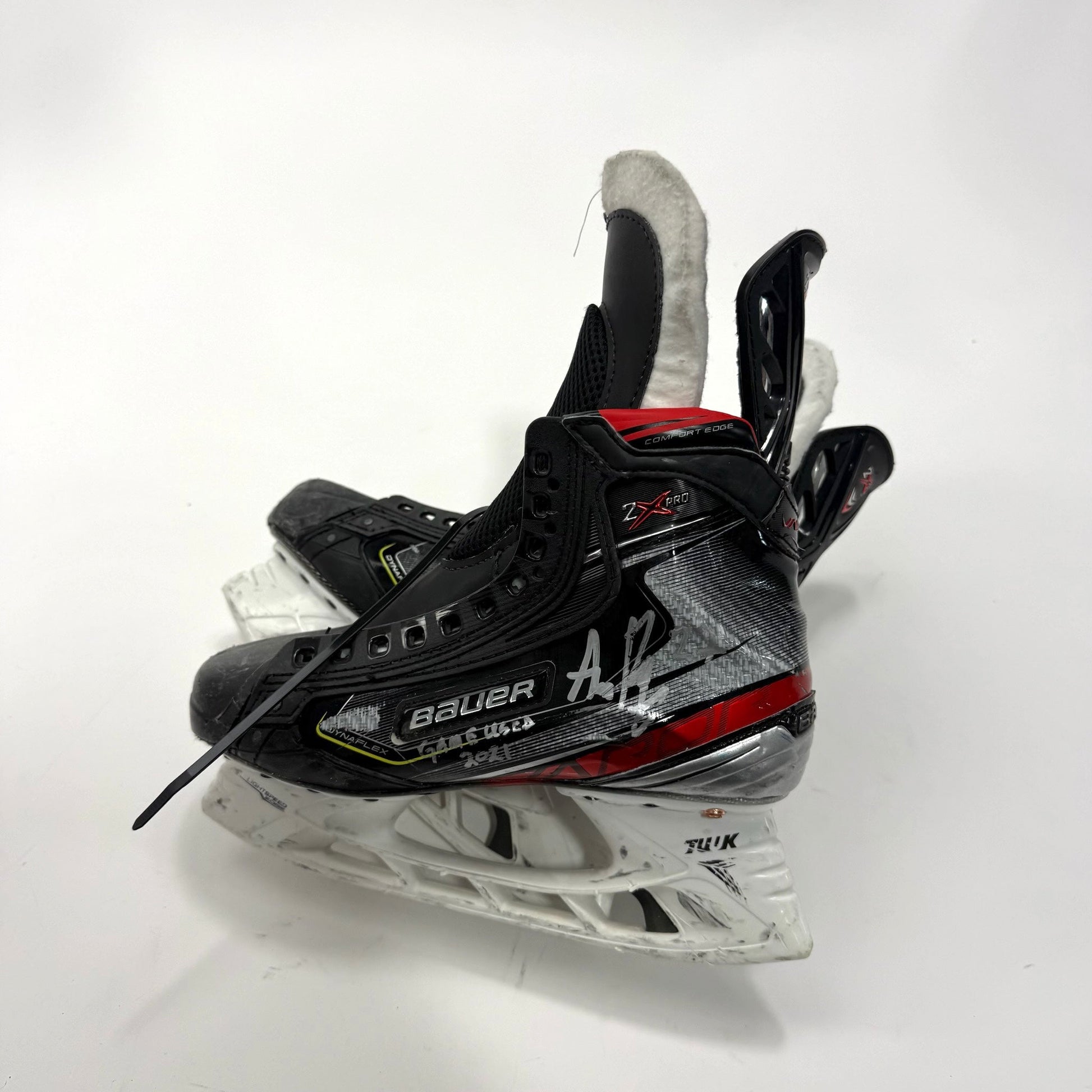 Used Bauer Vapor 2X Pro Skates | 6 D | Chicago Blackhawks Adam Boqvist | BH293 - Top Flight Hockey