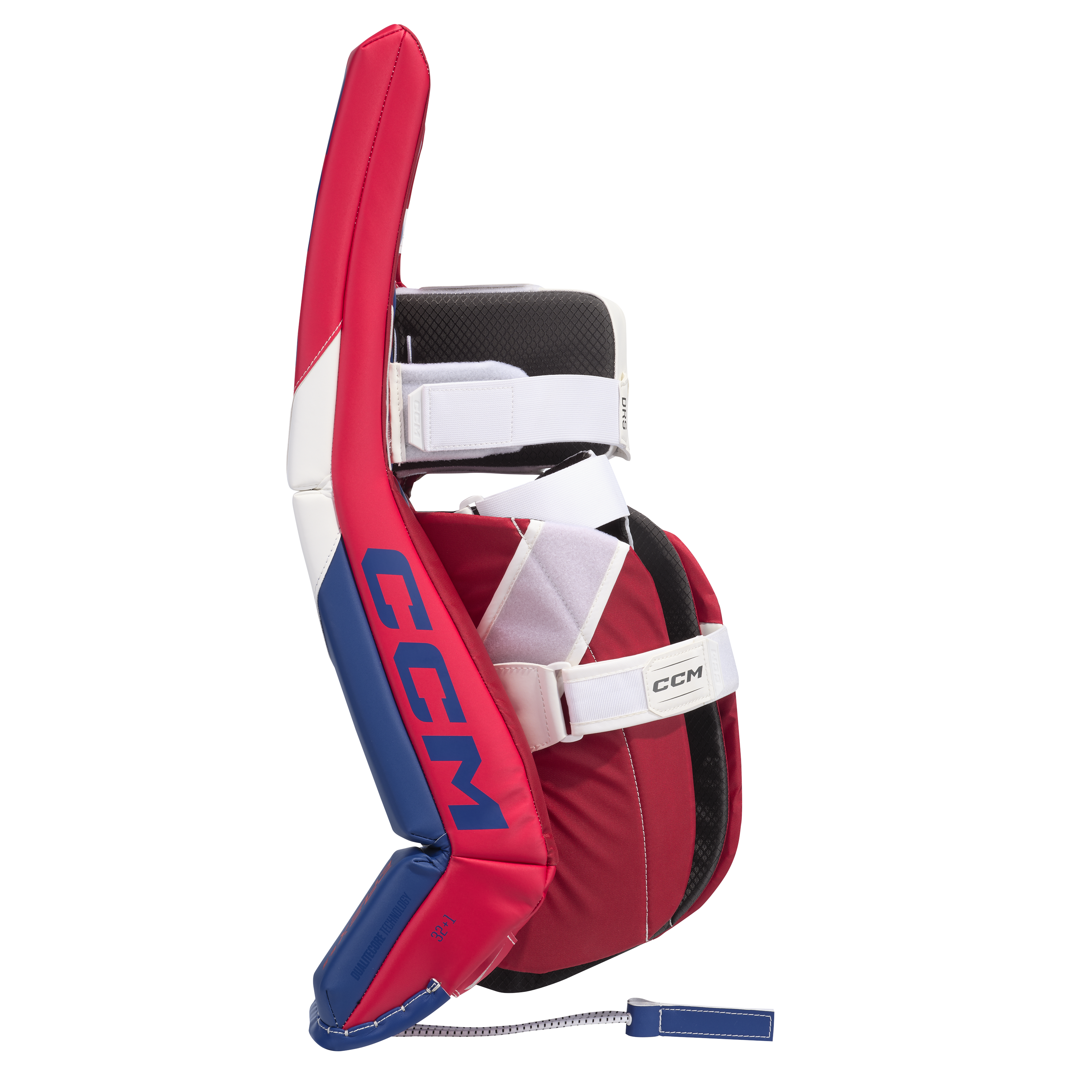 New CCM Red White Blue E Flex 6.5 Goalie Pads | 30+1" | #191520631420 - Top Flight Hockey
