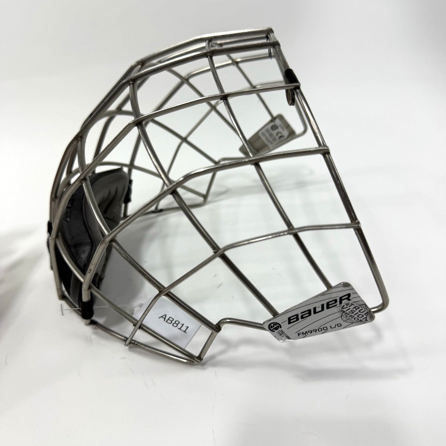 Used Silver Bauer FM9900 Cage | Large | AB811