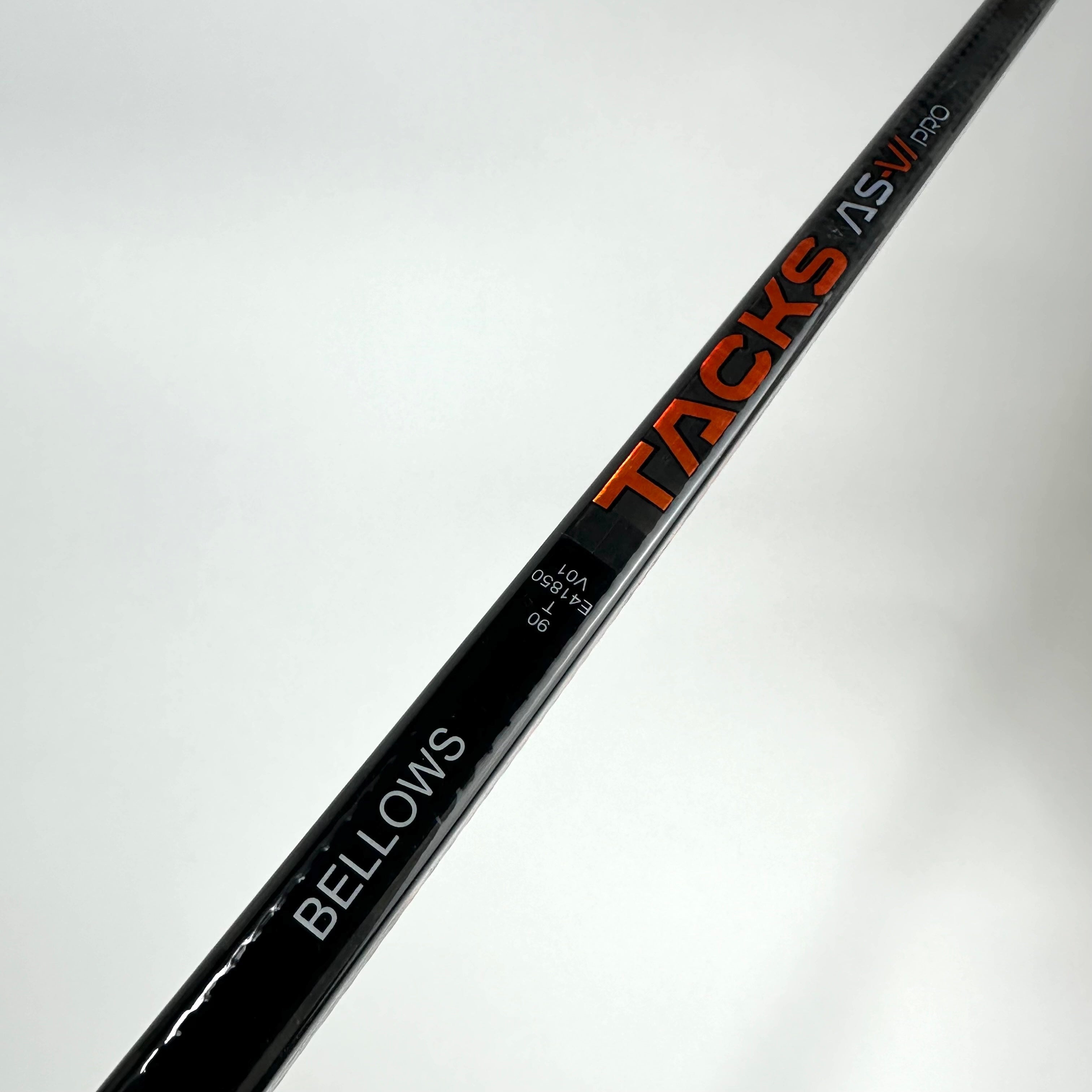 New Left Orange CCM Tacks AS6 Pro | 90 Flex P28 Curve Grip | Bellows L170