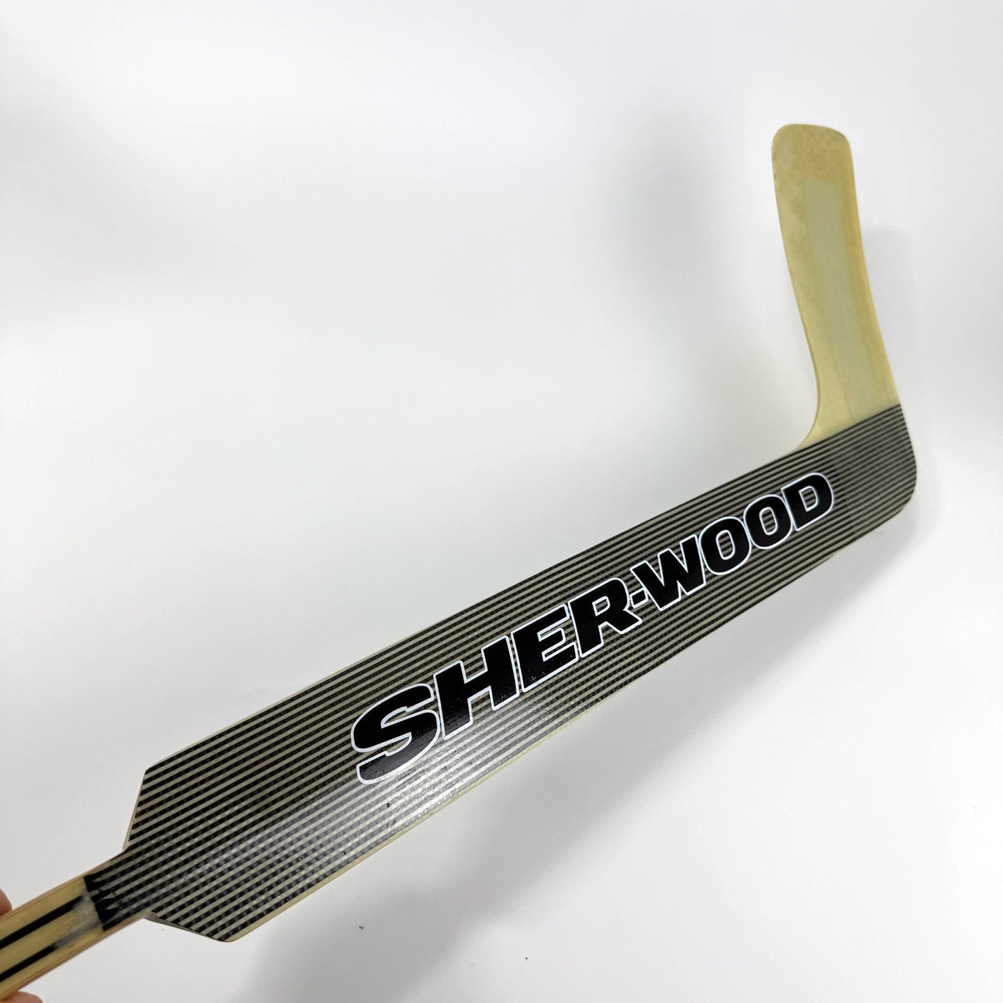 New Wood Regular Sherwood 9950 Goalie Stick | 25" | PP41 Curve - Top Flight Hockey