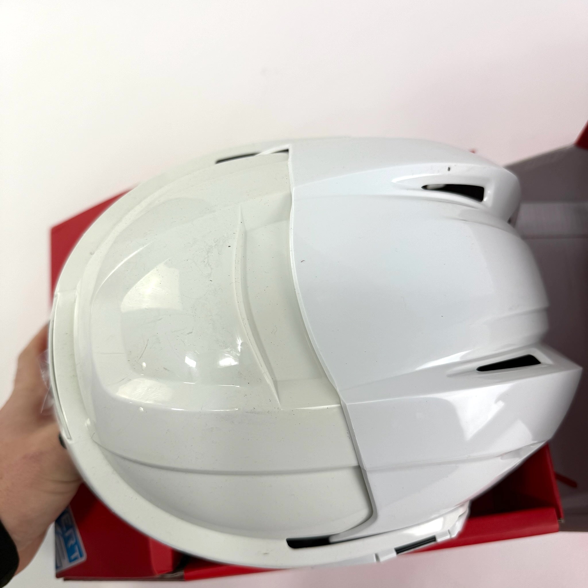 New White Warrior Covert PX2 Helmet | Senior Medium - Top Flight Hockey