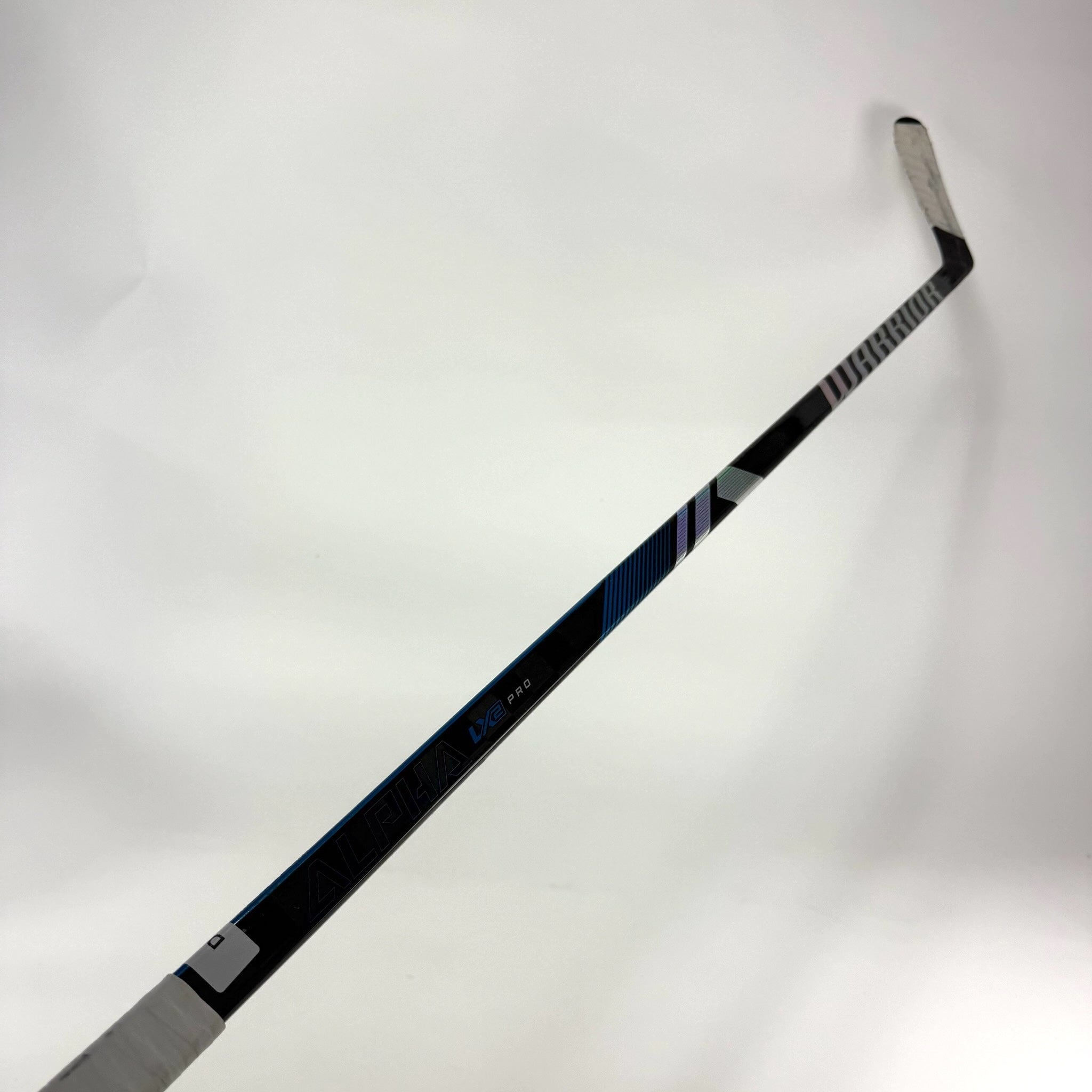 Used Left Blue Warrior Alpha LX2 Pro Stick | 100 Flex Custom Curve Grip | Suter | D250 - Top Flight Hockey