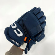 Used Navy CCM Jetspeed Pro Gloves | 14" | D379