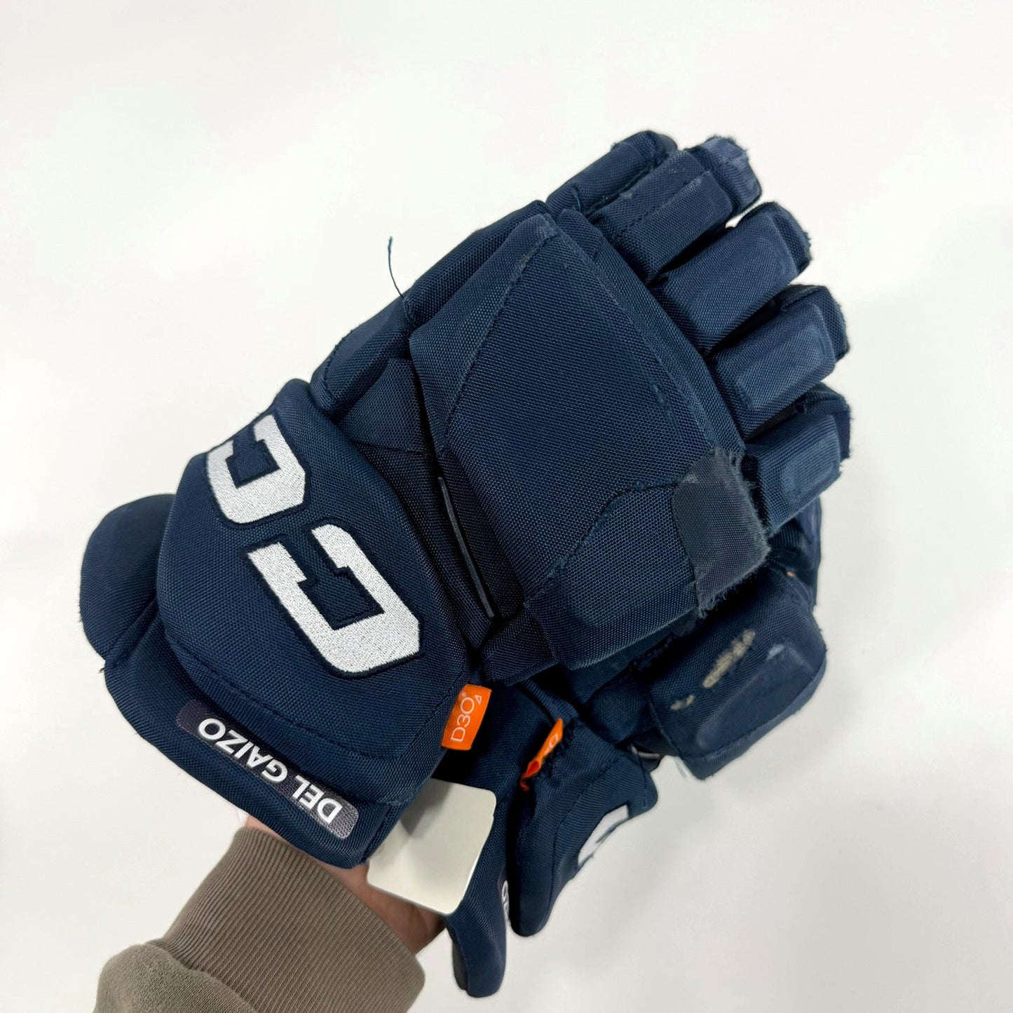 Used Navy CCM Jetspeed Pro Gloves | 14" | D379 - Top Flight Hockey