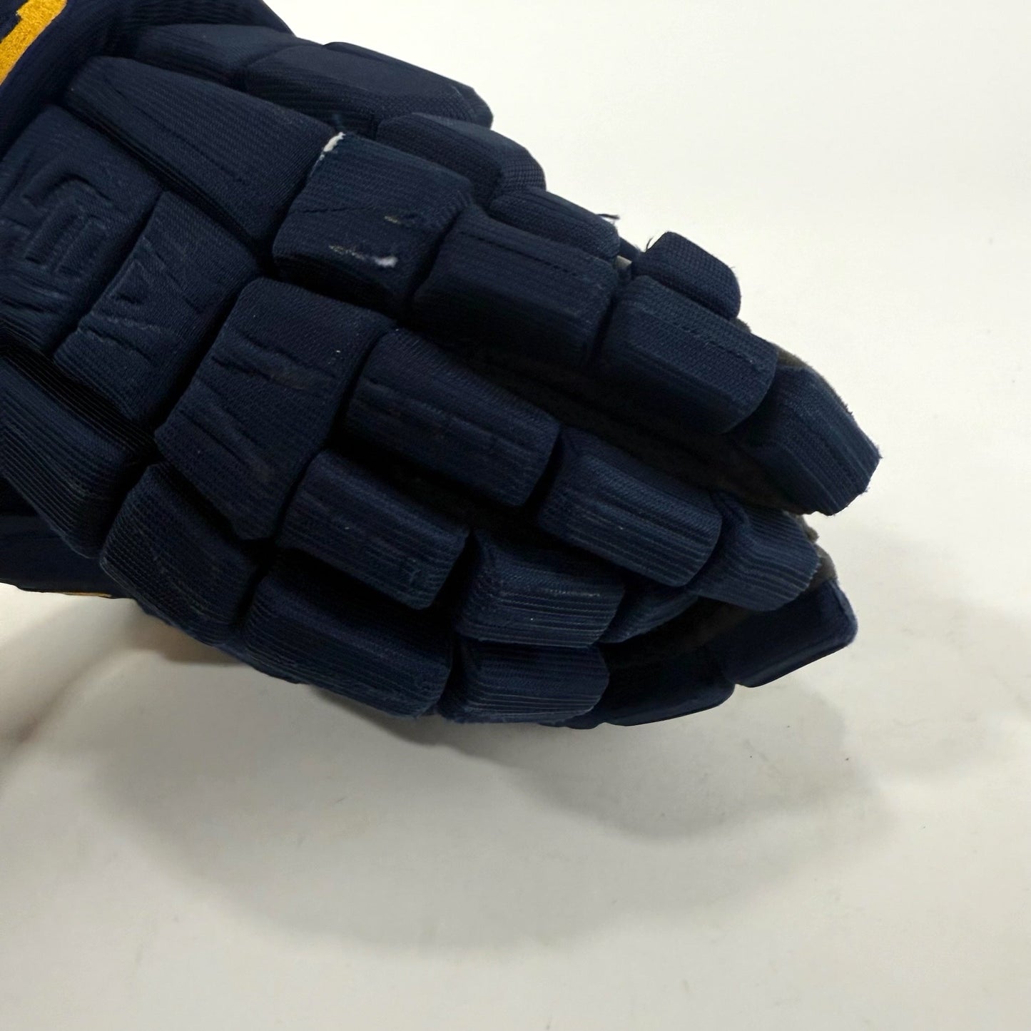 Used Navy STL Blues CCM HGCL Gloves | 15" | Faksa | D180