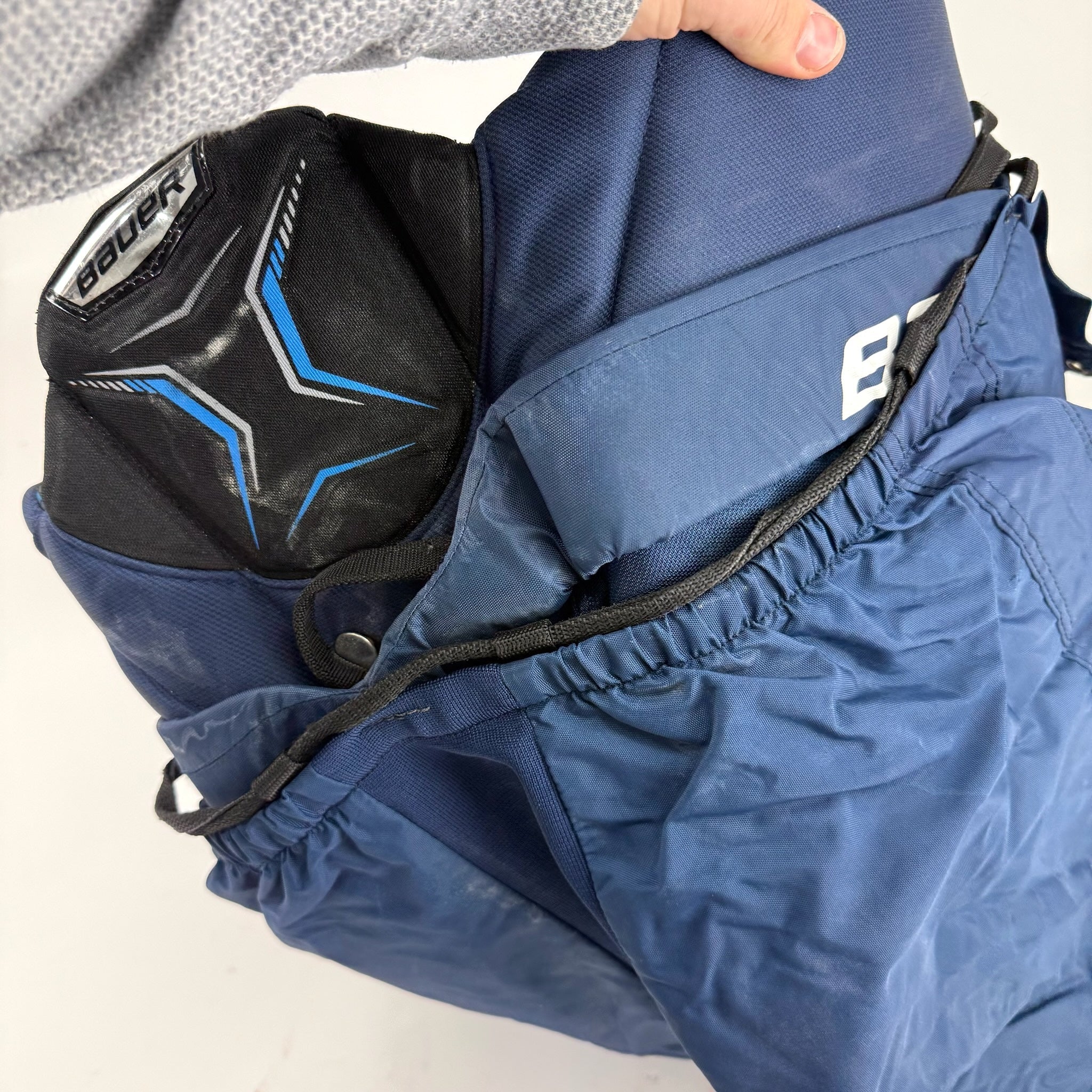 Used Navy Bauer Nexus Pants | L | F475 - Top Flight Hockey