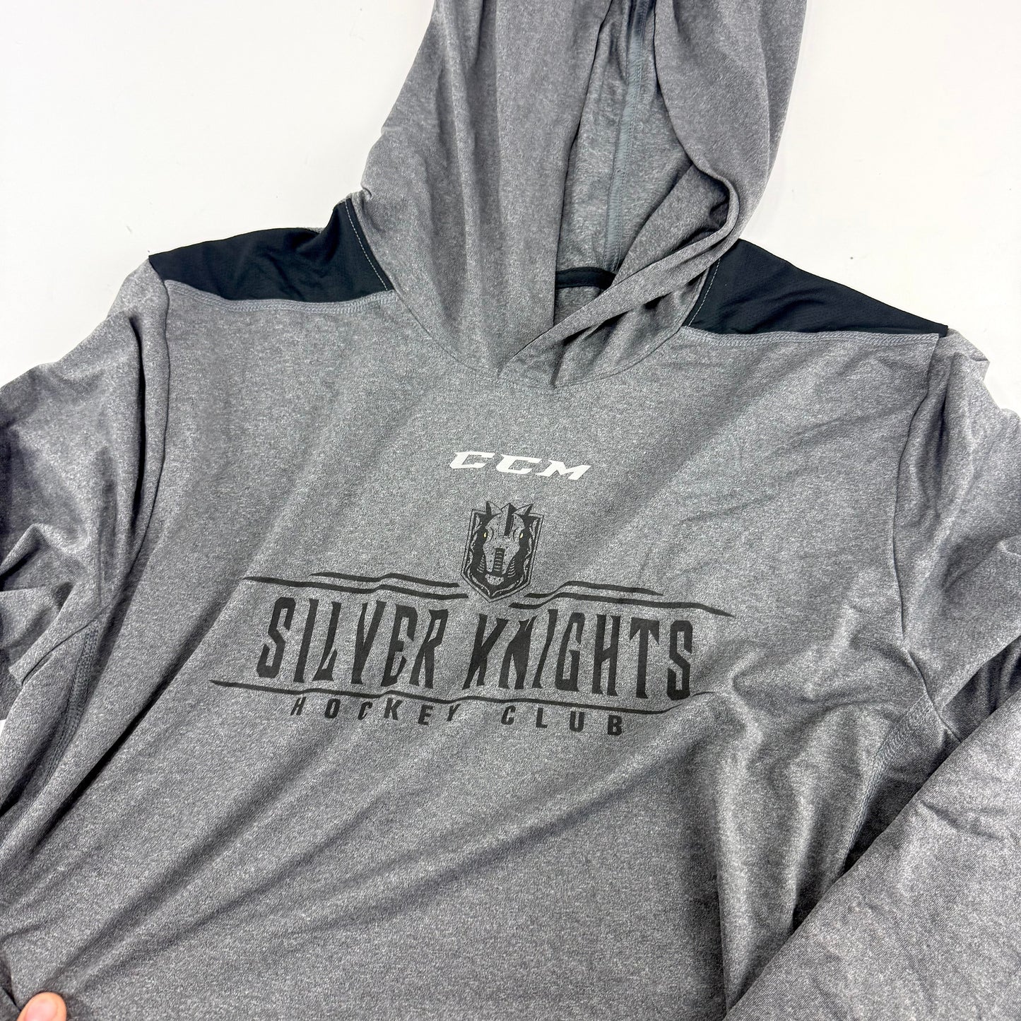 Used Grey Henderson Silver Knights Hoodie | Sr Medium | sku#R136