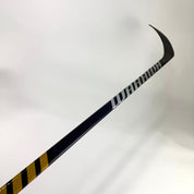 Used Right Blue and Gold Warrior Novium Pro | 85 Flex P92M Curve Grip | E730 - Top Flight Hockey