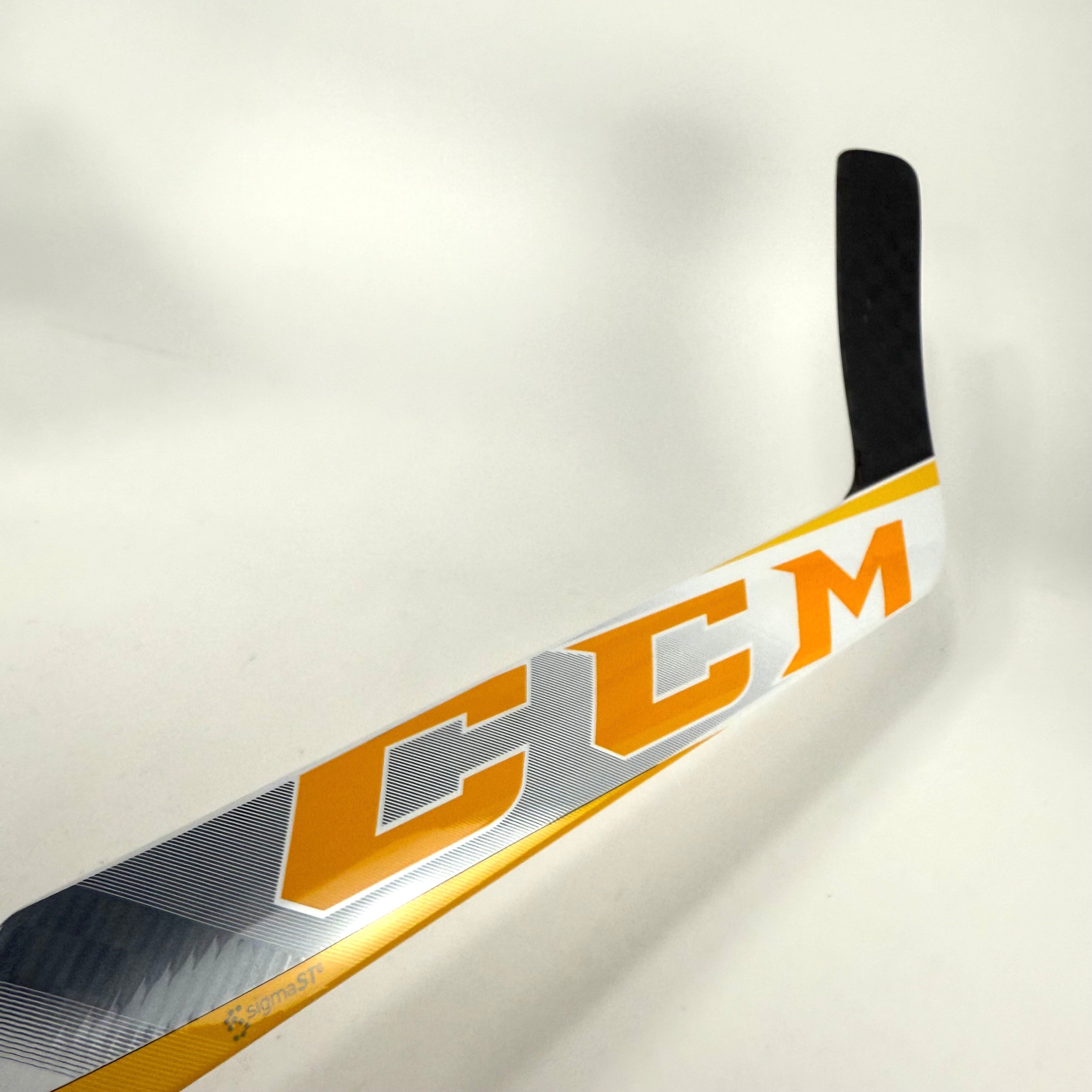 New Regular Yellow Eflex 5 Pro Lite Goalie Stick | 26" Paddle P4 Curve | R629 - Top Flight Hockey