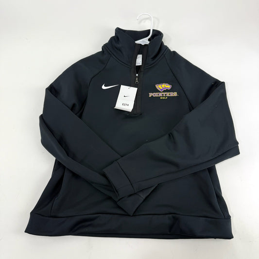 New Black Nike Womens UWSP Pointers Quarter Zip | Womens M | E274 - Top Flight Hockey