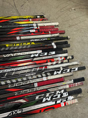 x28 Large Lot of Broken Hockey Shafts for Projects - #C351