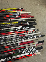 x28 Large Lot of Broken Hockey Shafts for Projects - #C351