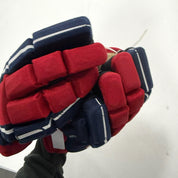 Used Navy/Red/White Bauer Supreme 3S Pro Gloves | 14" | A4 - Top Flight Hockey