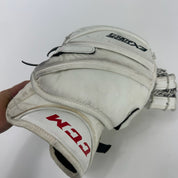 Used Vegas Knights White and Gold CCM E Flex 4 Glove | Regular | 590 Break | Subban