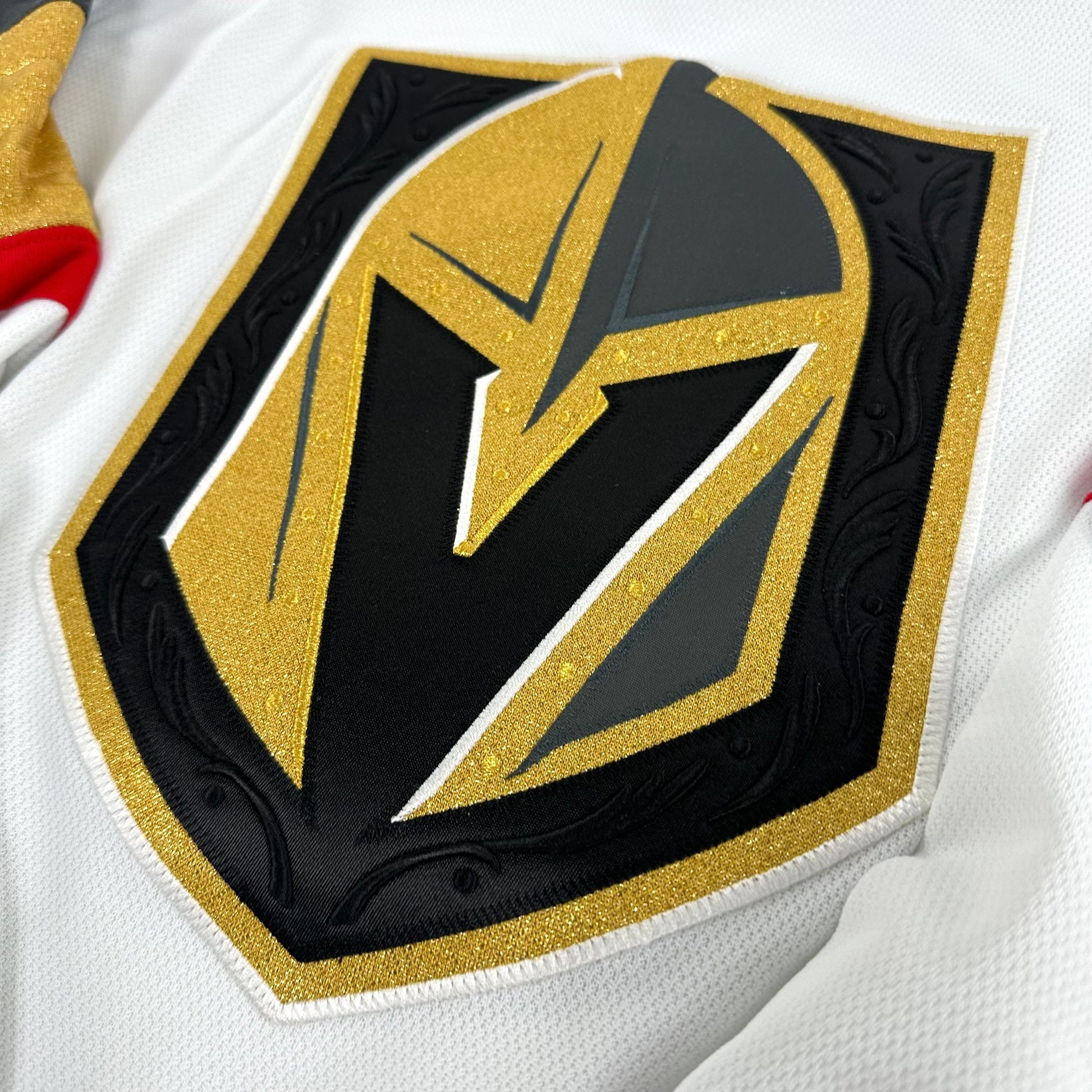 Brand New Away White Primegreen Vegas Golden Knights MIC Made in Canada Blank Game Jersey - Size 56 - Top Flight Hockey