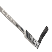 New Full Right CCM Black/White E Flex 5 Pro Lite Goalie Stick | P4 Curve 24" | #191520423391 - Top Flight Hockey