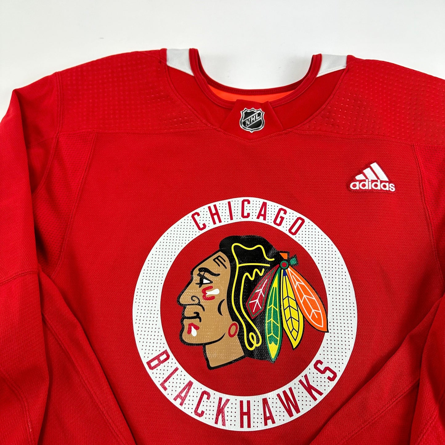 ZAITSEV #22 - Red Chicago Blackhawks Practice Jersey - Adidas MIC Size 56