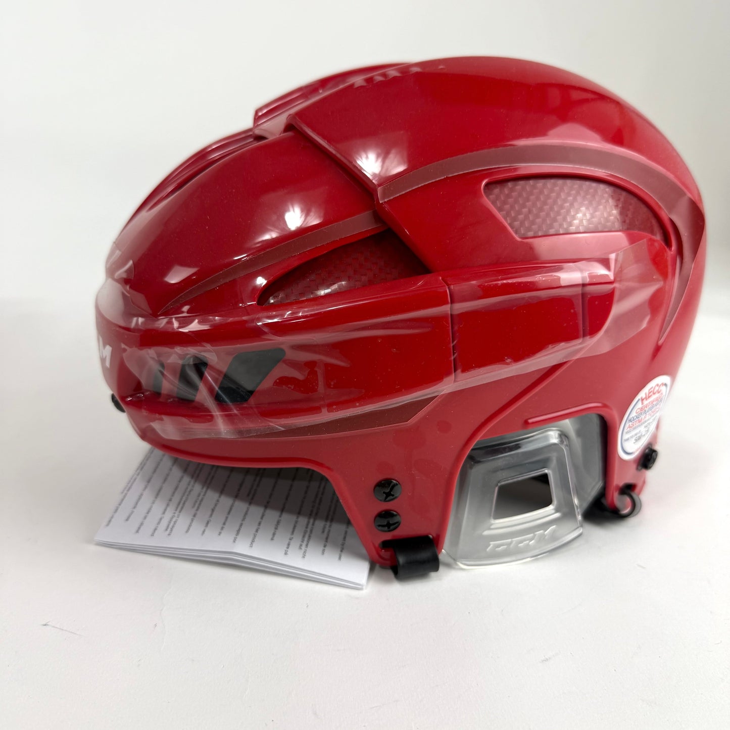 New Red CCM Fitlite Helmet | Medium