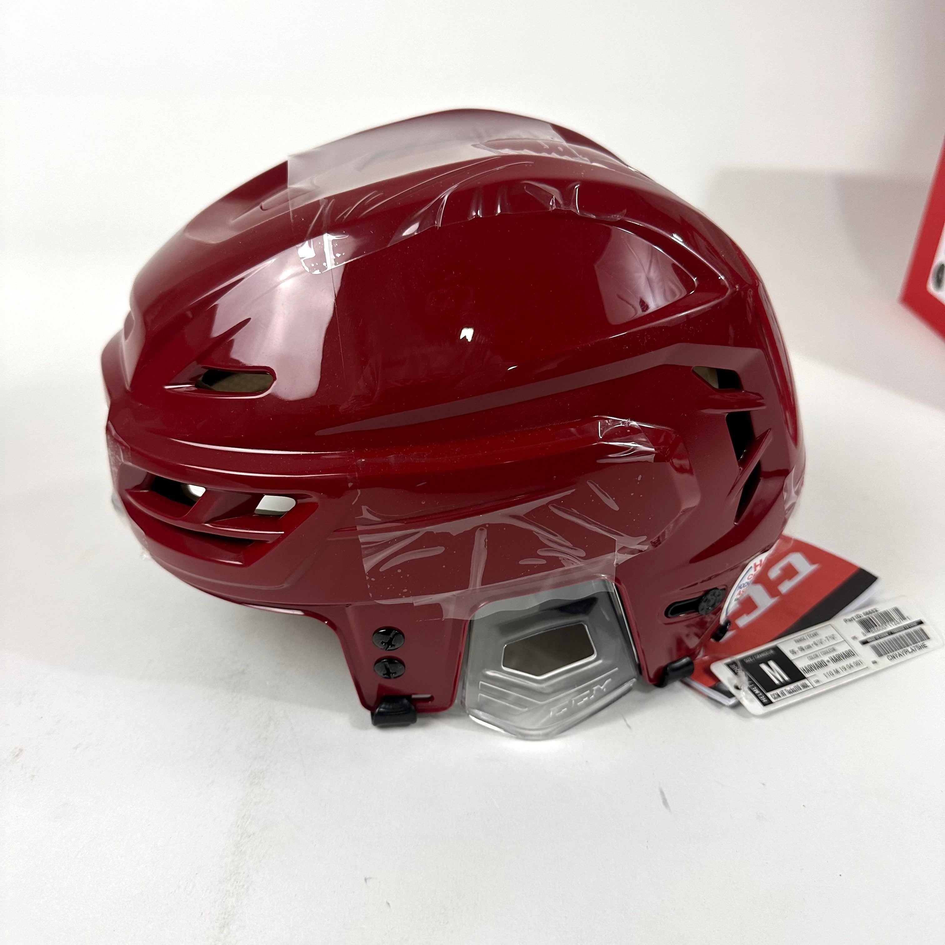 Brand New CCM Tacks 110 Helmet In Box - Harvard Red - Medium - #CCM367