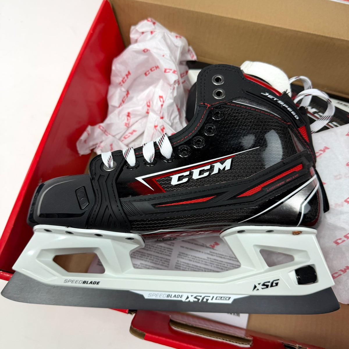 New CCM Jetspeed FT2 Goalie Skates | 7 D | AB108 - Top Flight Hockey