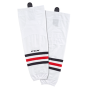 Brand New - Chicago Blackhawks Away CCM Quicklite 8000 Hockey Socks - Junior - Top Flight Hockey