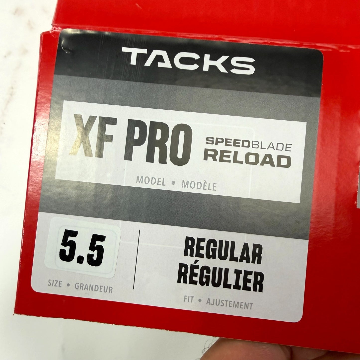 Brand New Retail CCM Tacks XF Pro Skates - Size 5.5 - Regular