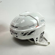 Brand New Medium White CCM Fitlite 3DS Helmet