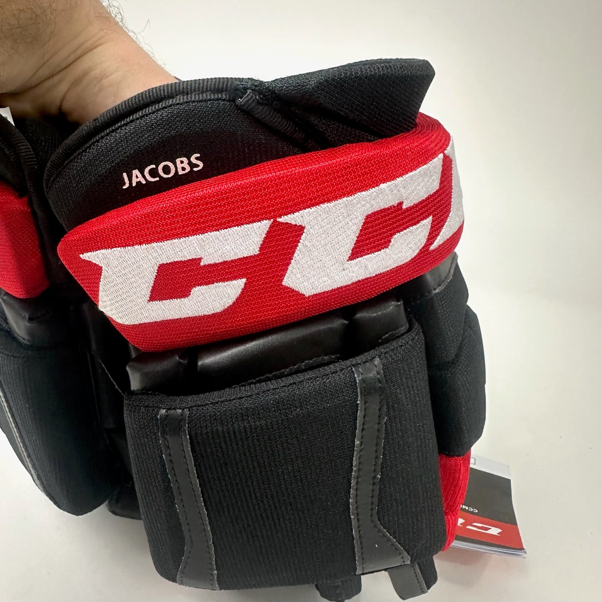 Brand New CCM HGCLPR Gloves Jacobs Carolina Hurricanes 14"