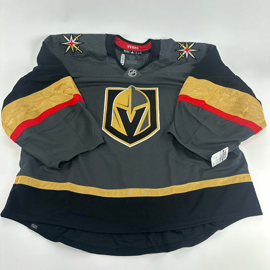 Brand New Home Primegreen Vegas Golden Knights MIC Made in Canada Blank Game Jersey - Size 60G - Top Flight Hockey