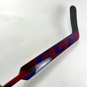 New Regular CCM EFlex 5 Pro Lite Goalie Stick | Red Blue | 26" Paddle | Custom Curve | Dobes | M514